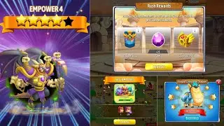 #753. Dragon city | Get 3 Random Shiny Sticker | Empower 4 stars High Voodoo Vampire.