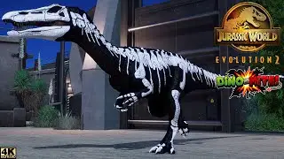 HALLOWEEN DINOSAURS BATTLE IN THE SPOOKY ARENA | BATTLE ROYALE | JURASSIC WORLD | JURASSIC PARK