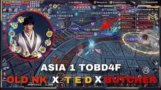 MIR4-OLD NK , OLD BUTCHER AND TED PAYTER IS BACK IN ASIA 1 | TOBD 4F BATTLE | HOF VS FFAM