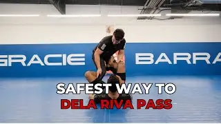 Dela Riva Pass Variation | Pass the Guard Without Getting Swept