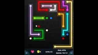 flow game facebook - 12 x 12 mania level 42 Connect the dots
