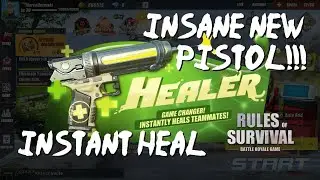NEW HEALER PISTOL IN RULES OF SURVIVAL