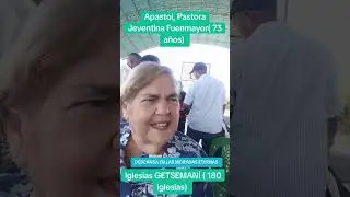 DESCANSA EN LAS MORADAS ETERNAS AP&Oacute;STOL PASTORA JUVENTINA FUENMAYOR DE ROJAS, DOBLE HONOR 