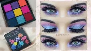 Huda Beauty ELECTRIC Obsessions Tutorial | Full Face using HUDA BEAUTY products | First Impressions