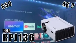 Проектор для домашнего кинотеатра Walmart RCA RPJ136 за 50 долларов
