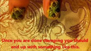 Nail tutorial: Basic sponging with konad m83