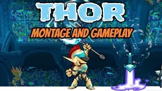 Brawlhalla - Cinderguard Thor Montage and Gameplay