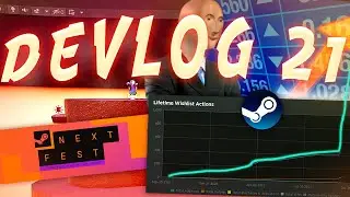 Steam Next Wishlists + Lava Level - Bun Devlog #21