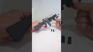 M16 and m203 bomb launcher 3d print. #stl #gun #m16 m203
