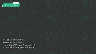 VR Lab Livestream