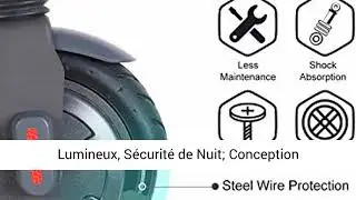 AVIS - Windgoo Gyroboarder Trottinette Electrique - Scooter Urbain Pliant - Jusqu'&agrave; 25km/h - 8.5