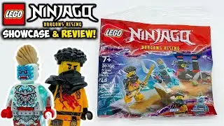 Arin vs. Dragonian Battle Polybag Summer 2025 Review! Ninjago Dragons Rising Set 30700