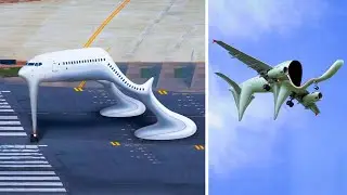 Super Cursed Planes  that Will Shock You !!    With Suspense Sound ) part 67