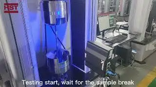 How to use Video Extensometer on Computer control Electronic Universal Testing Machine