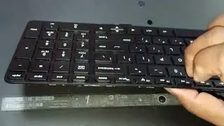 💻 HP Laptop G015AU Keyboard Replacement steps | Step-by-Step Guide| HP G15 Laptop Keyboard Change
