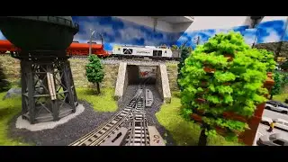 Digitalisierung FLM BR 132, Schattenbahnhof, 14 min. Kamerafahrt durch den SBh, Fahrvideo XXL