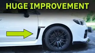 Vinyl Fender Overlays | 2015+ Subaru WRX & STI