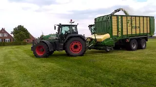 Hakselen met loonbedrijf vragender
