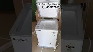 Rockwell deepfreezer SFR110SD | Cold Aero Appliances, Shivamogga #deepfreezer #visicooler #kitchen