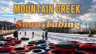 Mountain Creek | Snow Tubing Adventure 4K #mountaincreek #snowtubing #vernon #nj #snow #winter #usa