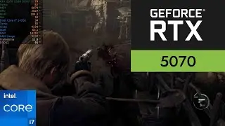 Resident evil 4 Remake RTX 5070 12GB 1440P Max Settings