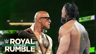 🤯The Rock & Roman Reigns STAREDOWN | Royal Rumble Riyadh 2026