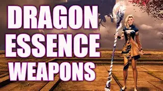 GW2 - Dragon Essence Weapons Preview - Showcase - Guild Wars 2 Janthir Wilds