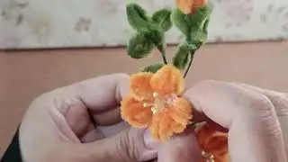 Mini Flowers #kawatbulu #handmade 