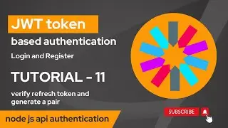 verify refresh token | jwt token based node js api authentication