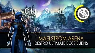 ESO - Destro Ultimate is OP in Maelstrom Arena | Boss Burns