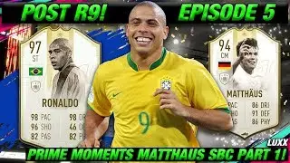 FUT 19 - Post R9! #5 - Prime Moments Icon Matthaus SBC! (Part 1 Of 2)