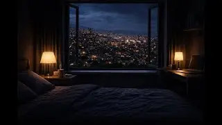 Lo-Fi Noturno para Relaxar e Dormir 🌙 | Sons Urbanos Suaves & Ambiente Noturno | Quarto302