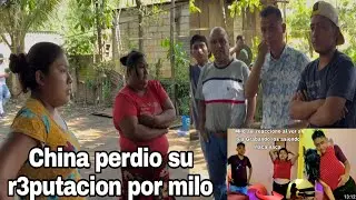 Milo trata de chim0n4 y cualquiera a china//doña Lupe revienta de coraje con milo por china