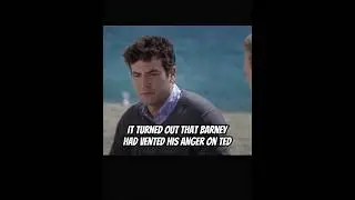 It turned out that Barney had vented his anger on Ted. #drama #funny #foryou
