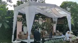 Tenda Transparan Dekorasi @ Pandiga, Cimahi | Villa Haroki, Cigadung | Masjid Nurul Jamil, Dago