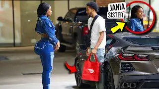DOORDASH GOLD DIGGER PRANK ON JANIA SISTER, WILL SHE PASS OR FAIL? PART 25 | TKTV