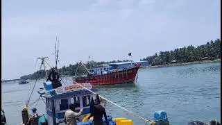 Malpe Udupi boat yard fishing boats
