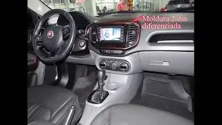 FIAT TORO - CENTRAL MULTIM&Iacute;DIA E LEDS INTERNOS #rioclarosp #targasom