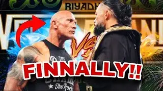 OMG🤩 AB HOGA ROMAN REIGNS VS THE ROCK WrestleMania 43 me!!🤯 |WRESTLEMANIA 43 saudi arabia 