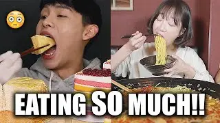 mukbangers eating like there's NO TOMORROW