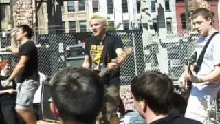 Worn Thin set at the Striking Distance Music Video Shoot