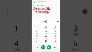 Jazz monthly Whatsapp package 2025 | jazz monthly Facebook package 2024 #jazz