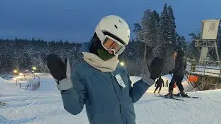 Мой 3-ий раз на Snowboard 