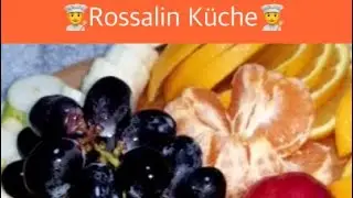 K&ouml;stlichen Obstsalat mit Weintrauben, selber machen🍇🍐🍎🍏🥝🍊🍍