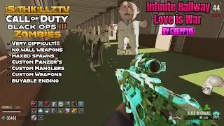 Карта Love is War Infinite Hallway — это БЕЗУМНОЕ испытание с танками Panzer и Manglers — режим B...