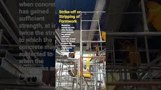 Strike-off or Stripping of Formwork