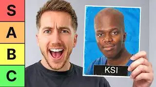 Sidemen Brutally Rank EVERY YouTuber (ft. Faze Rug)
