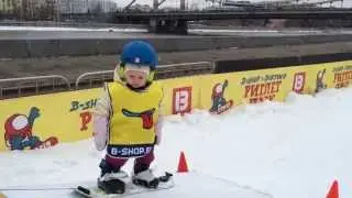 Go snowboarding. Day 2. 14/02/2015. Burton Riglet Park.