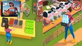 👨&zwj;🌾 IDLE FARM SIMULATOR: HARVEST 🌾 GAMES ANDROID/IOS [GAMEPLAY WALKTROUGH] PART #1