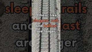 How Small Components Prevent Train Derailments!  #railroad #railwayengineer #railway